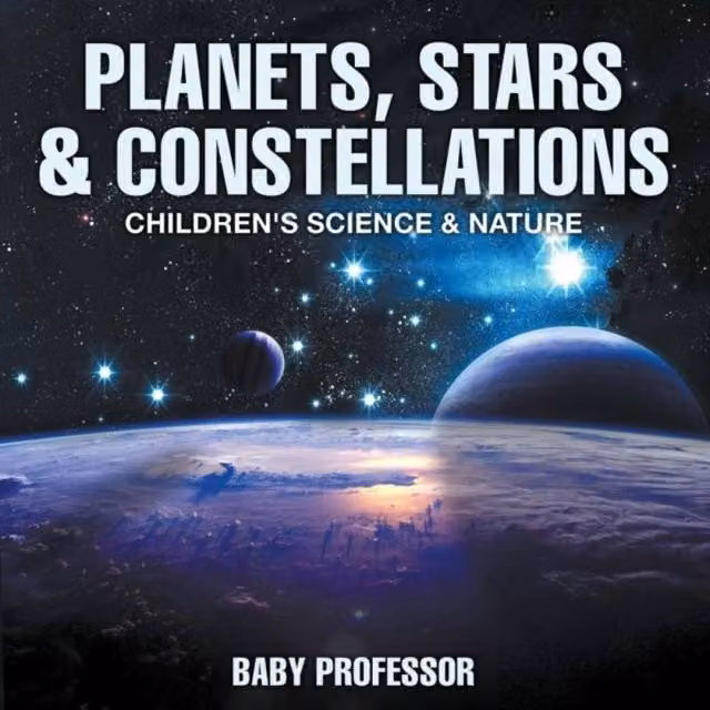 Baby Professor Planets, Stars and Constellations Children's Science Nature Book in Multicolour