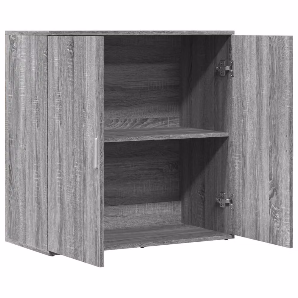 Berkfield Home Grey Sonoma Modern Sideboard in Engineered Wood W/D/H: 79 x 38 x 80 cm – 2