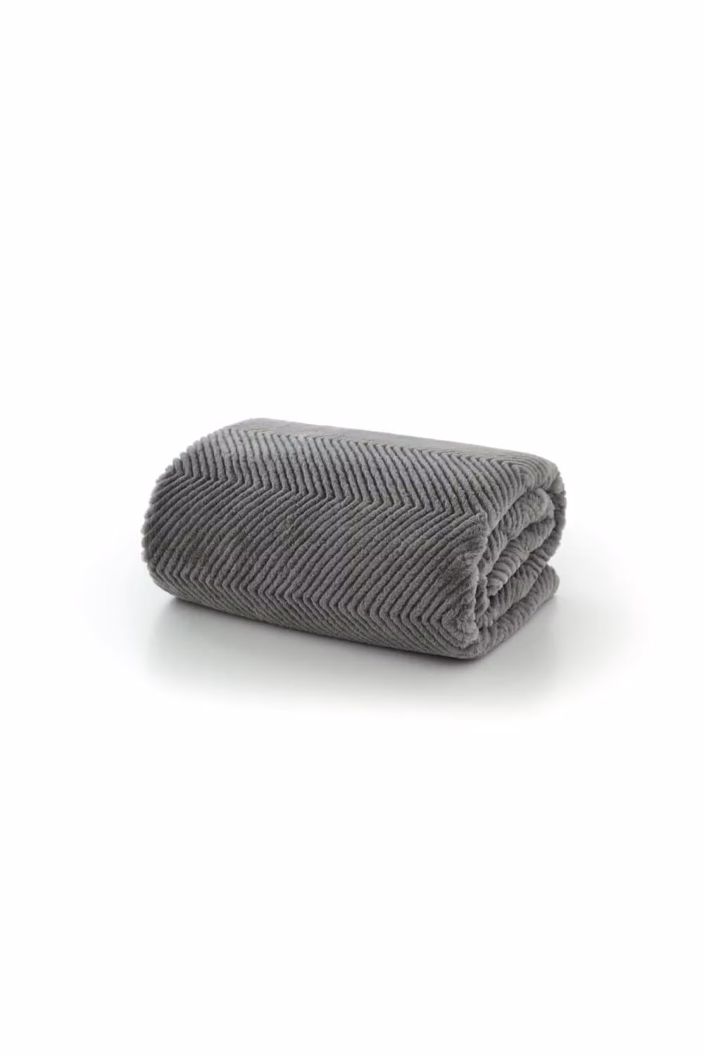 The Lyndon Company Burghley Extrasoft Faux Fur Decorative Throw in Grey, W: 130 cm, D: 170 cm – 3