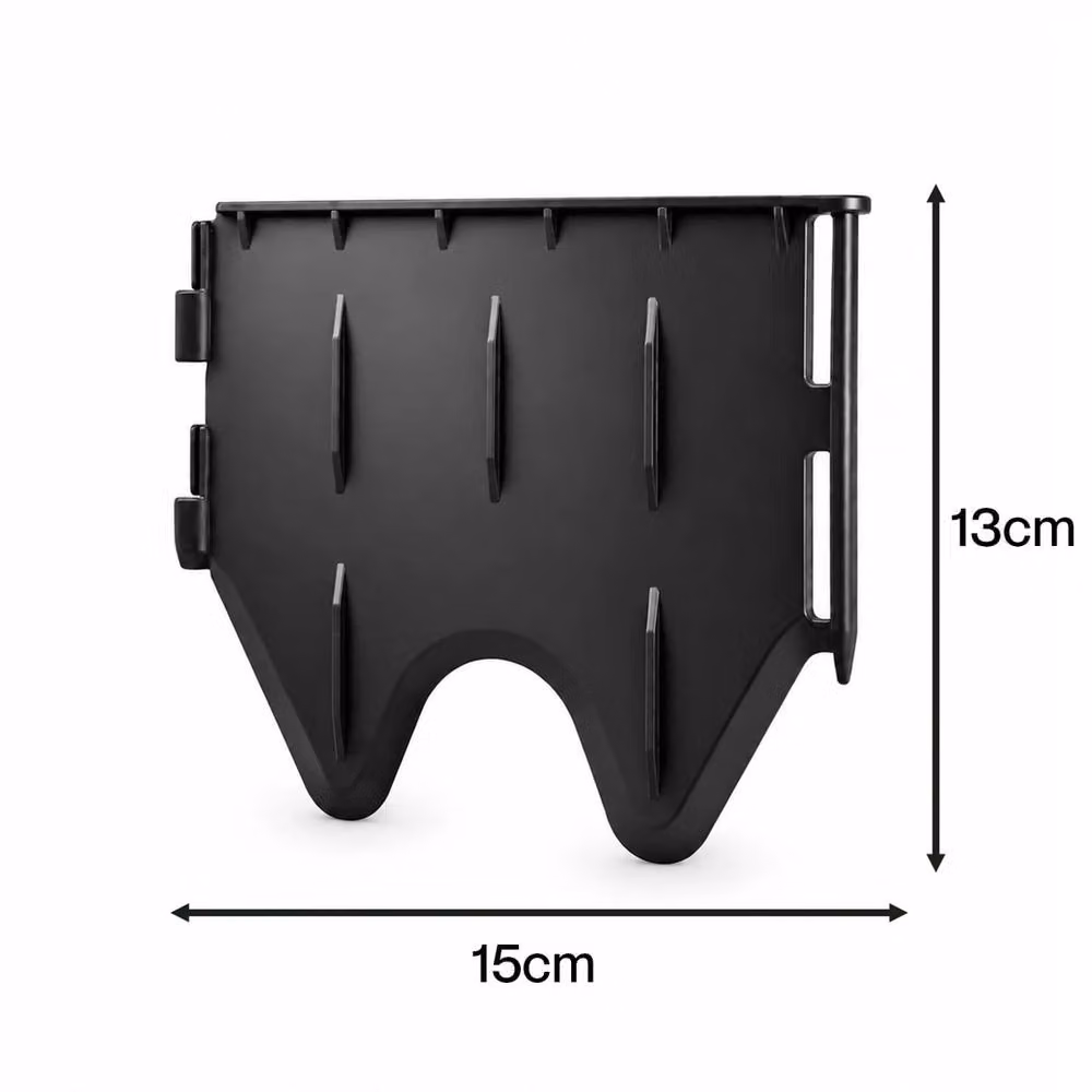VOGREX 178-Piece Flexible Black Plastic Garden Lawn Edging – 2