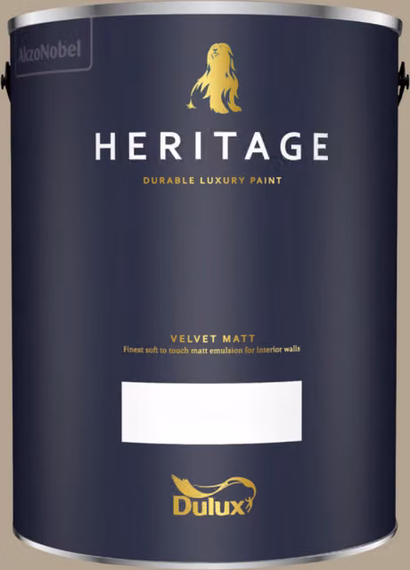 Dulux Trade Heritage Matt Paint in Setting Stone, 5 l