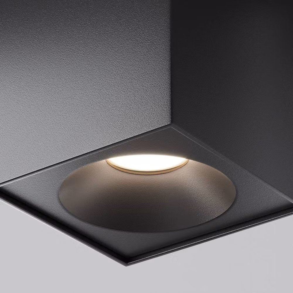 Netlighting Zoom Outdoor Surface Mounted Downlight, Black, IP65, 1xGU10 – 2