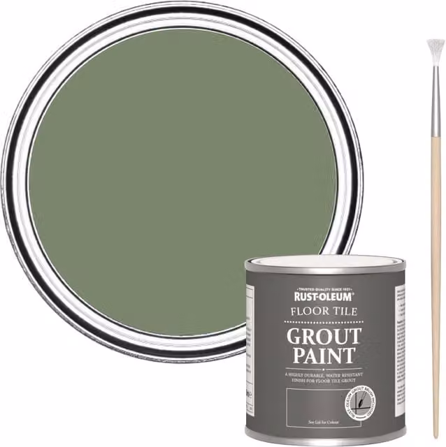 Rust-Oleum Floor Grout Paint in Green, 250 ml