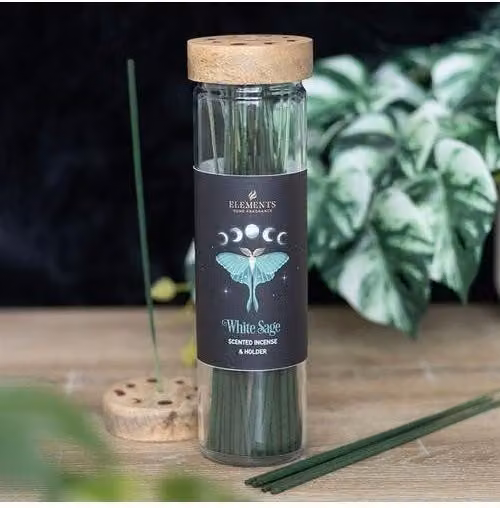 KDMD 4 Pack of Dark Forest White Sage Incense Sticks in Green – 1