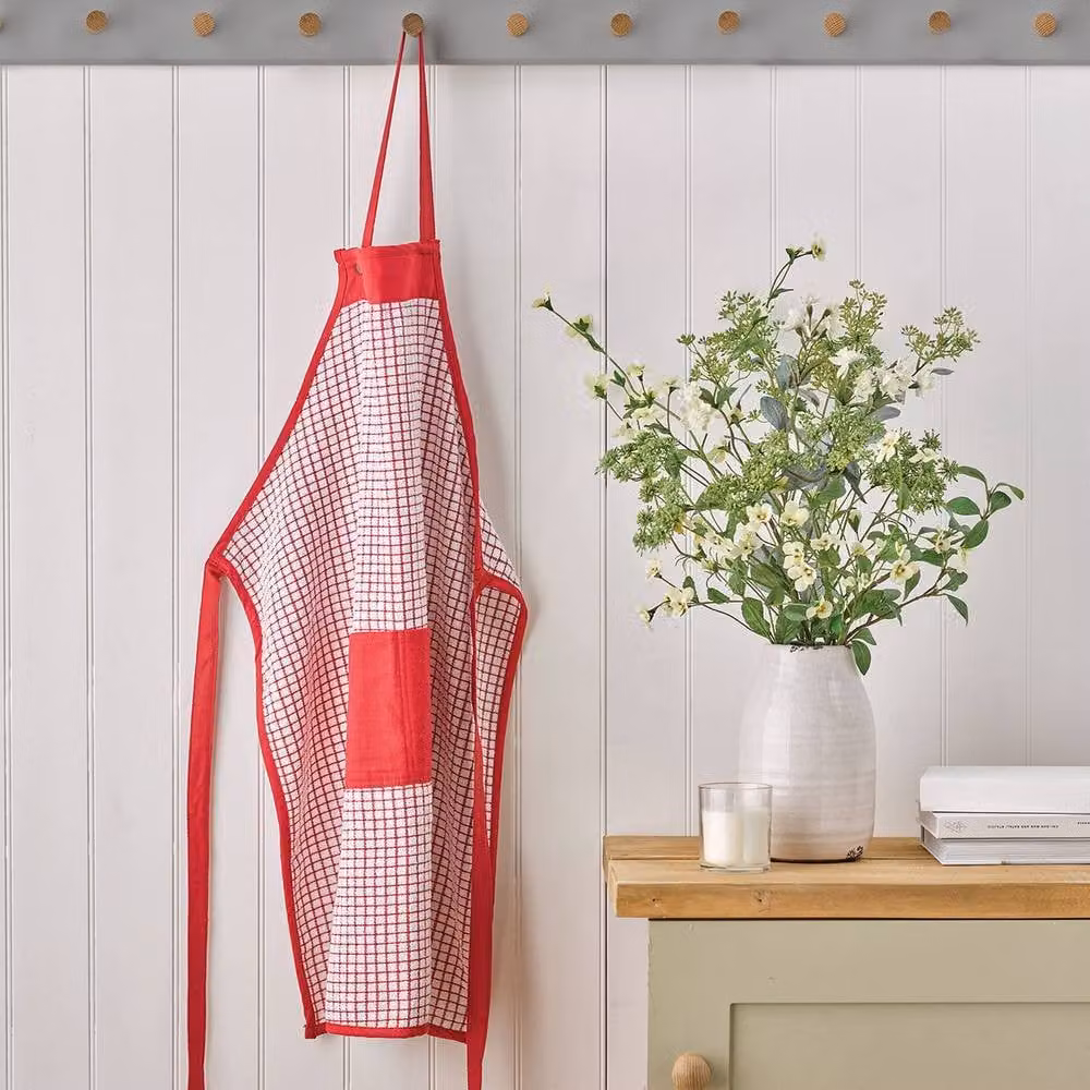 mysmartbuy Poli-Dri Full Apron in Red for Adults
