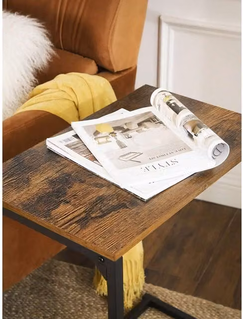 VASAGLE Rustic Bronze Side Table