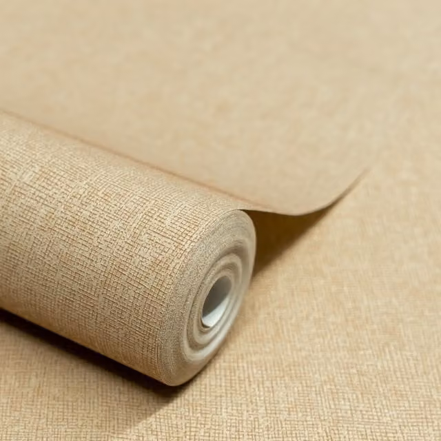 Atogo Boutique Woven Effect Embossed Wallpaper in Sand