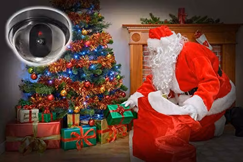 Eagle Santa Cam Dummy Dome Surveillance Camera in Black – 3