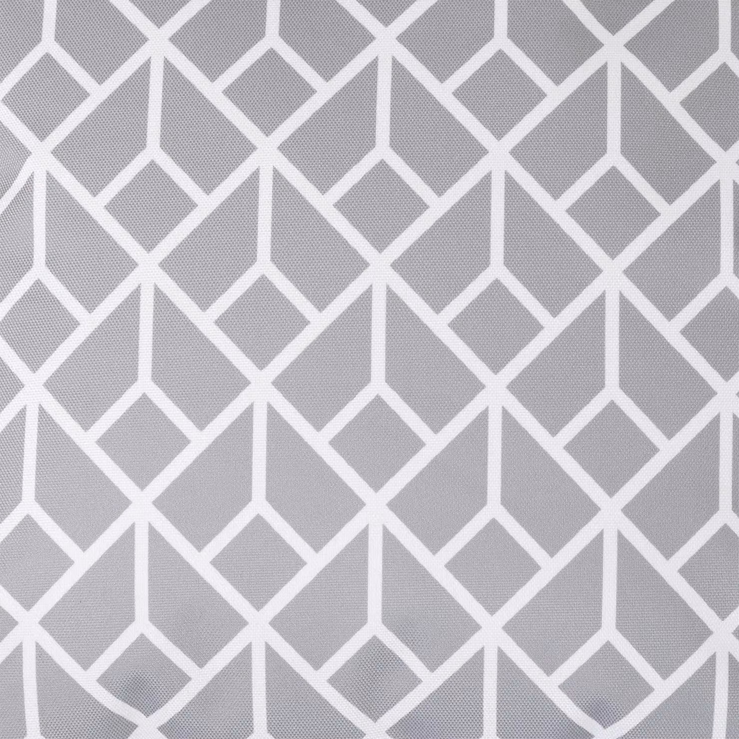 icon Set of 4 Grey and Multicolour Geometric Waterproof Square Outdoor and Indoor Cushions, W/D/H: 43 x 43 x 43 cm – 3