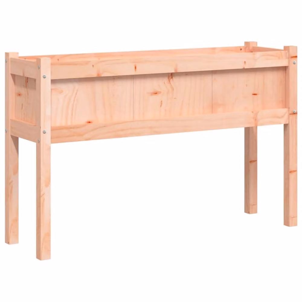 Berkfield Home Garden Planters, Set of 2 Solid Wood Raised Beds in Brown – 2