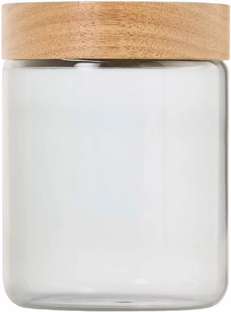 AdHoc PureJar Airtight Glass Container, 800ml, Transparent – 1