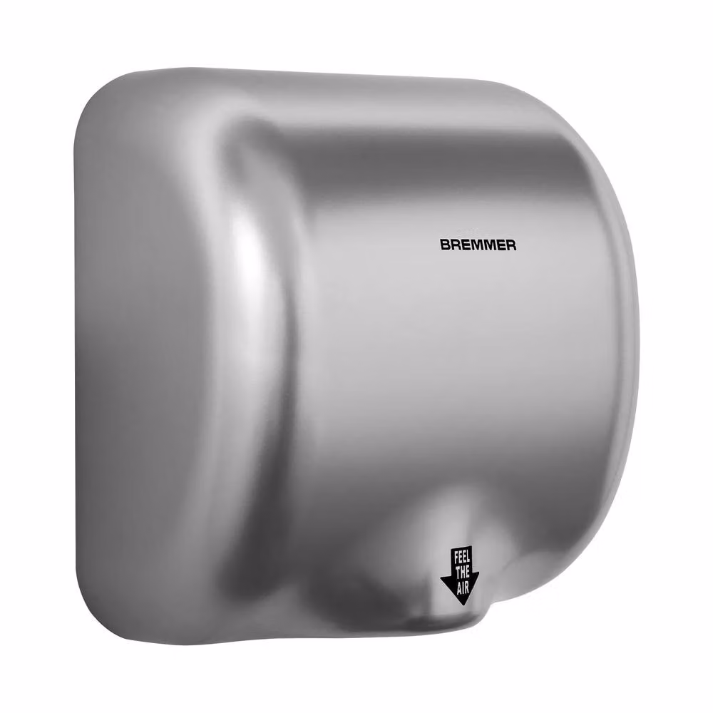 Bremmer Turbo Hand Dryer in Silver – 4