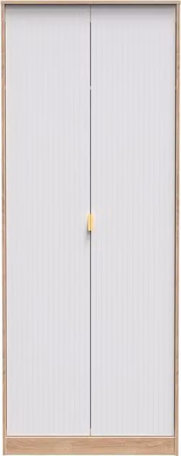 Ready Assembled 2 U Bexley 2 Door Wardrobe in Natural