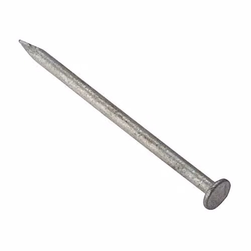 ForgeFix Galvanised Round Head Steel Nails, 500 g