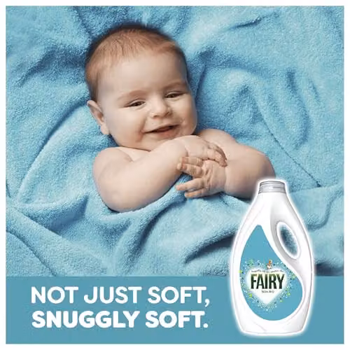 Fairy Non Bio Liquid Laundry Detergent for Sensitive Skin, White, 72 Washes – 2