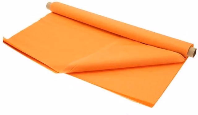 KDMD Orange Tissue Paper 2 Pack of 48 Sheets