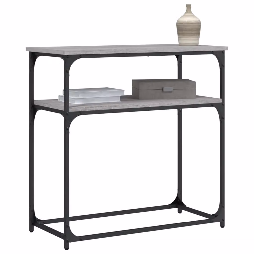 Berkfield Home Grey Sonoma Console Table, W/D/H: 75 x 35.5 x 75 cm – 3