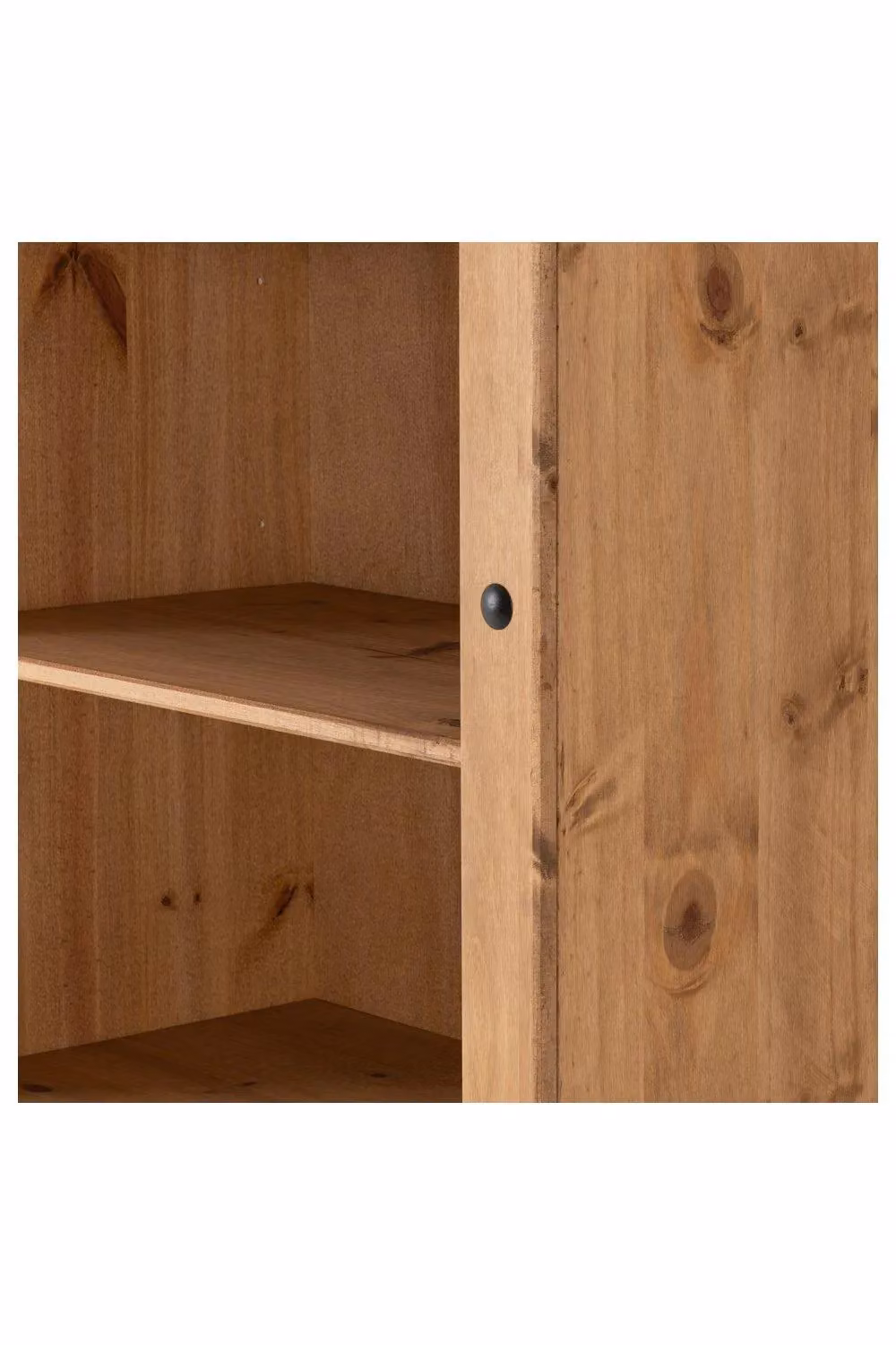 Seconique Corona Tall Rustic Pine Bookcase in Brown, Height: 182 cm – 2