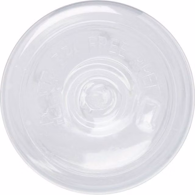 Generic Sky Recycled Plastic 650ml Water Bottle in White, Blue and Transparent