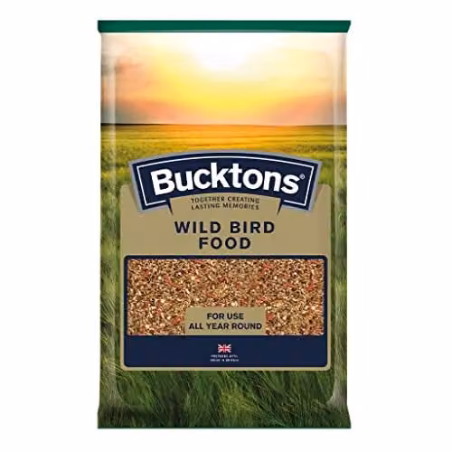 Bucktons Wild Bird Superior Seed Mix, Multicolour, 20kg