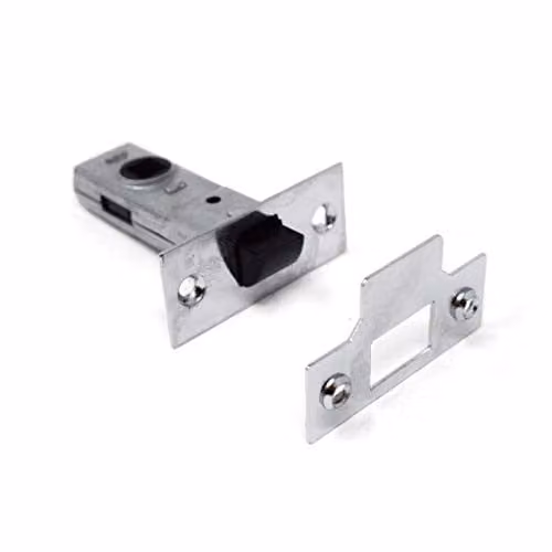 Yale Essentials Tubular Latch, Silver, 64mm