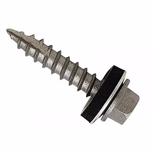 Forgefix Self-Drilling Wood Screws in Black and Silver, 6.3 x 80 mm, Pack of 100