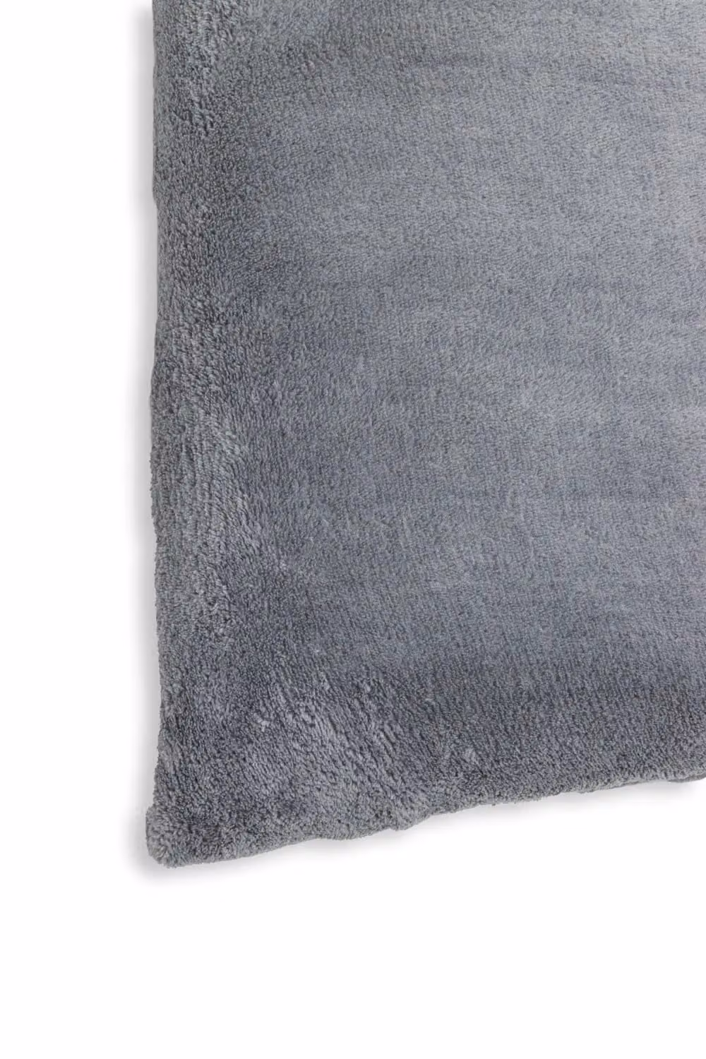 BHS Grey Microfleece Square Cushion, W/D/H: 45 x 45 x 45 cm – 3
