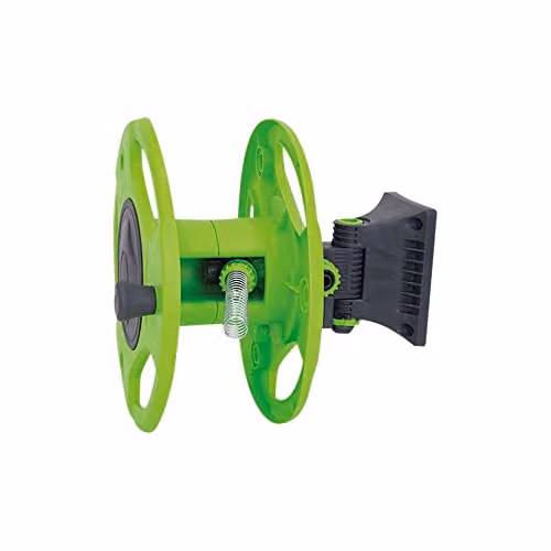 St Helens Home & Garden Wall Mounted Hose Reel in Green, Stores up to 15m of 13mm Hose – 2