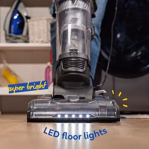Russell Hobbs RHUV7001 Hypermax Upright Vacuum Cleaner in Grey and Blue with Multi-Cyclonic Filtration, LED Headlight and Pet Hair Functionality – 5