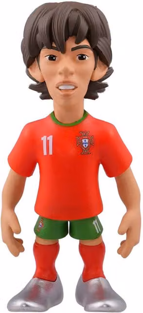 Portugal FC Joao Felix MiniX Football Figurine, Multicolour Plastic Tabletop Decor