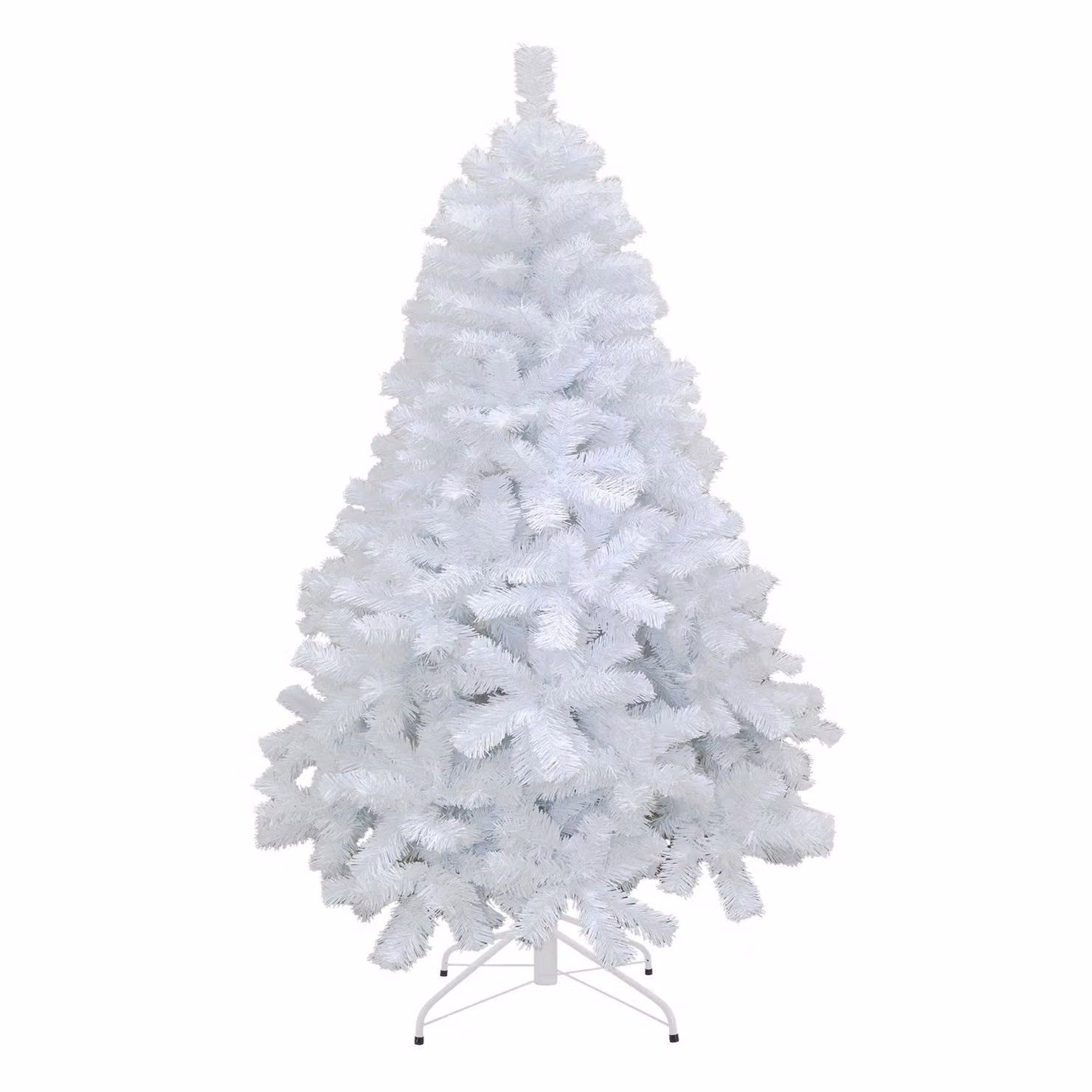 Shatchi White Alaskan Pine Artificial Christmas Tree, 182.88 cm – 4