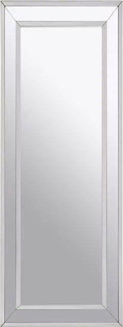 Orsina Yula Rectangular Wall Mirror with Gold and Silver Finish Frame