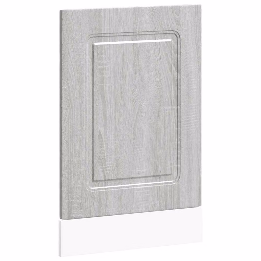 Berkfield Home Kalmar Dishwasher Panel in Grey Sonoma, W/D/H: 45 x 1.5 x 67 cm – 2
