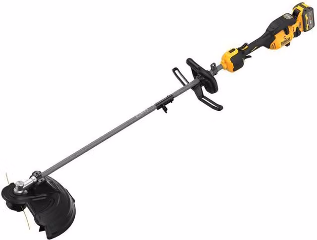 DEWALT DCMAS5713X1 XR FlexVolt Split Boom Grass Trimmer System 54V with 3.0Ah Li-ion Battery and Quick Charger, Yellow
