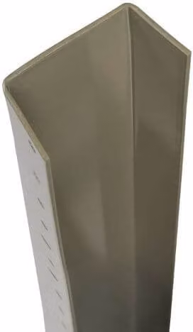 Durapost Fencing U-Profile Connector, Grey, Length: 300 cm