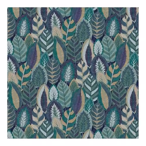 Graham & Brown Blue and Multicolour Botanical Floral Modern Wallpaper