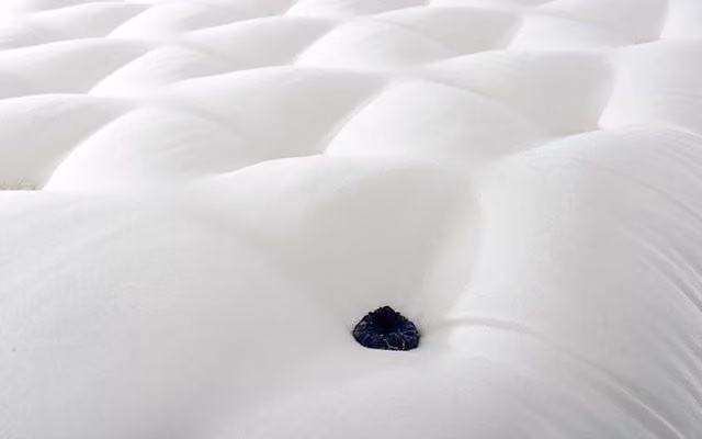 Millbrook Wool Luxury Ortho 2000 Pocket Mattress, White, W: 140 cm, D: 200 cm