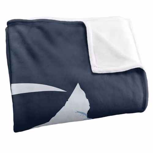 The Witcher Logo Silhouette Super Soft Fleece Throw Blanket, White, W/D/H: 152 x 127 cm – 2
