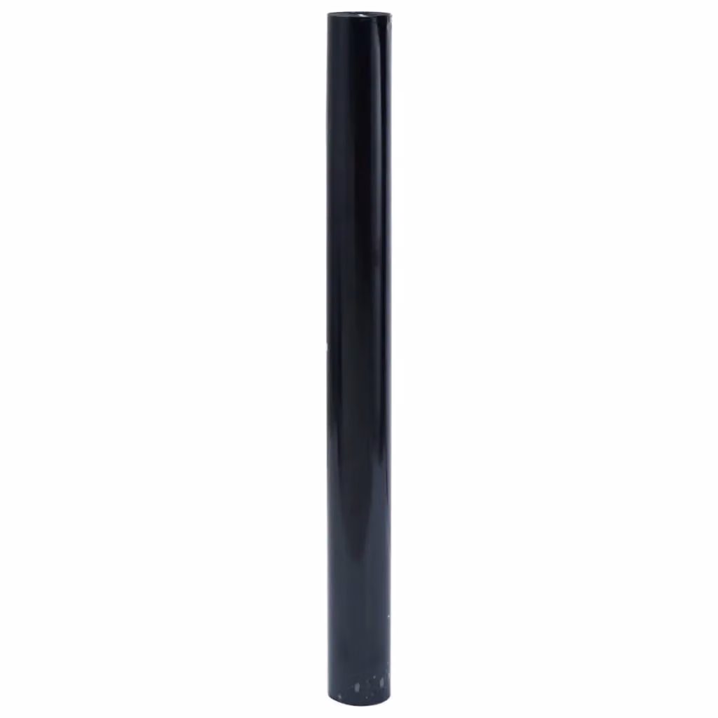 Berkfield Home Static Frosted Black PVC Window Films, 3 Pack – 3