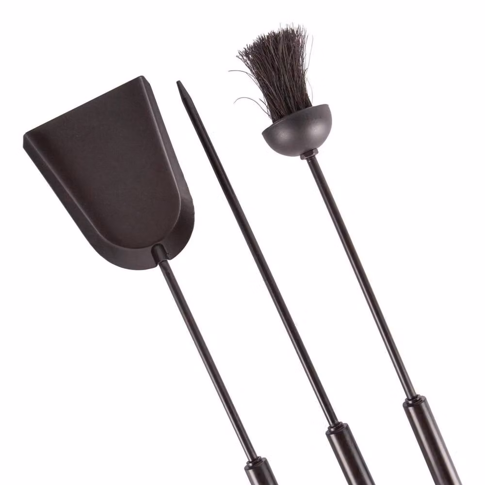 Havendro 4-Piece Goodwood Fireside Companion Set for Indoor Wood Burners, Black – 2
