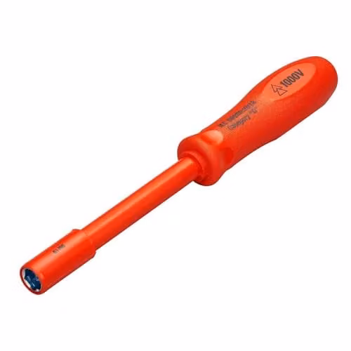 ITL 0BA Insulated Nut Spinner with 150mm Stud Clearance in Red and Orange