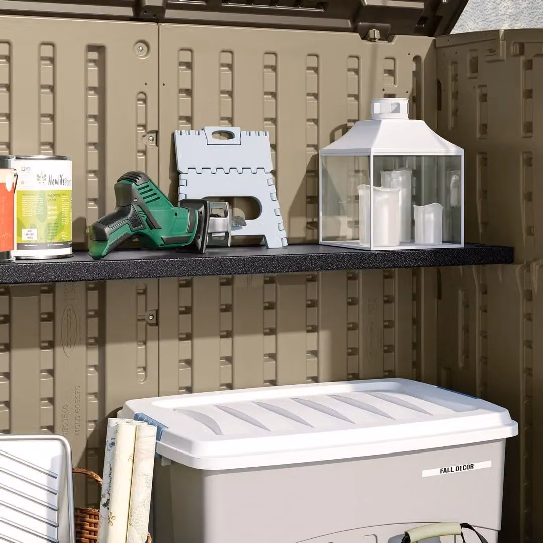 Rowlinsons Shelf Kit for Aston Large Storage Cabinet in Black – 1
