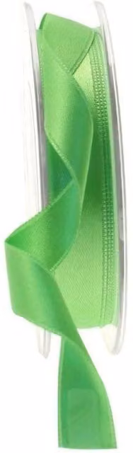 KDMD Green Lime Satin Ribbon, 15mm, 3 Pack