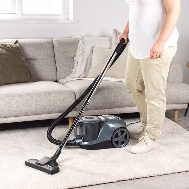 Beldray VorteXL Pro Bagless HEPA Vacuum Cleaner with Extension Pole in Dark Grey