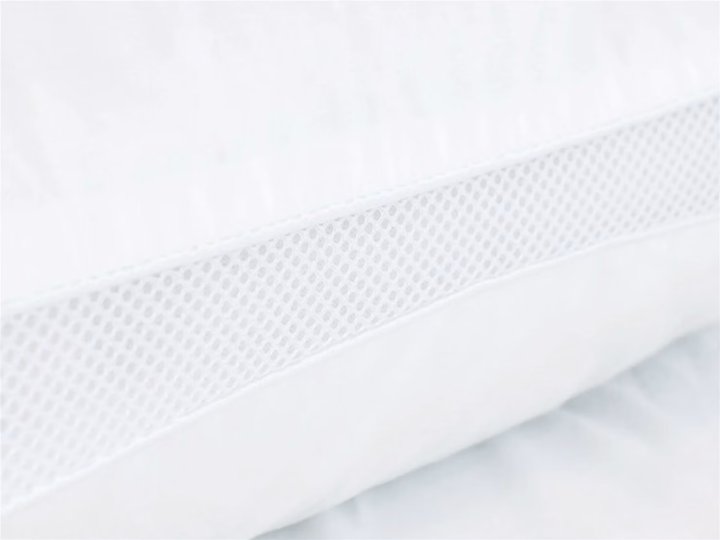Arthur Sleep Firm Breathable Pocket Spring Pillow with Cotton Cover in White – 3
