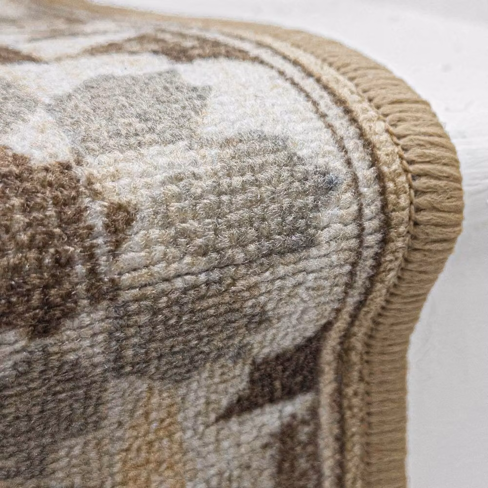 runrug Murcia Stair Runner Carpet, Light Brown, W: 80 cm x L: 480 cm – 3