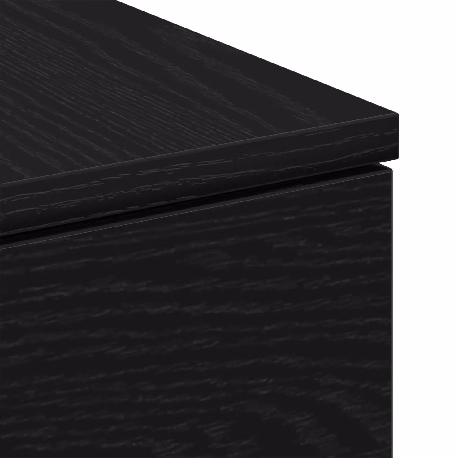 Berkfield Home Black Oak Coffee Table, W/D/H: 90 x 60 x 31 cm – 3