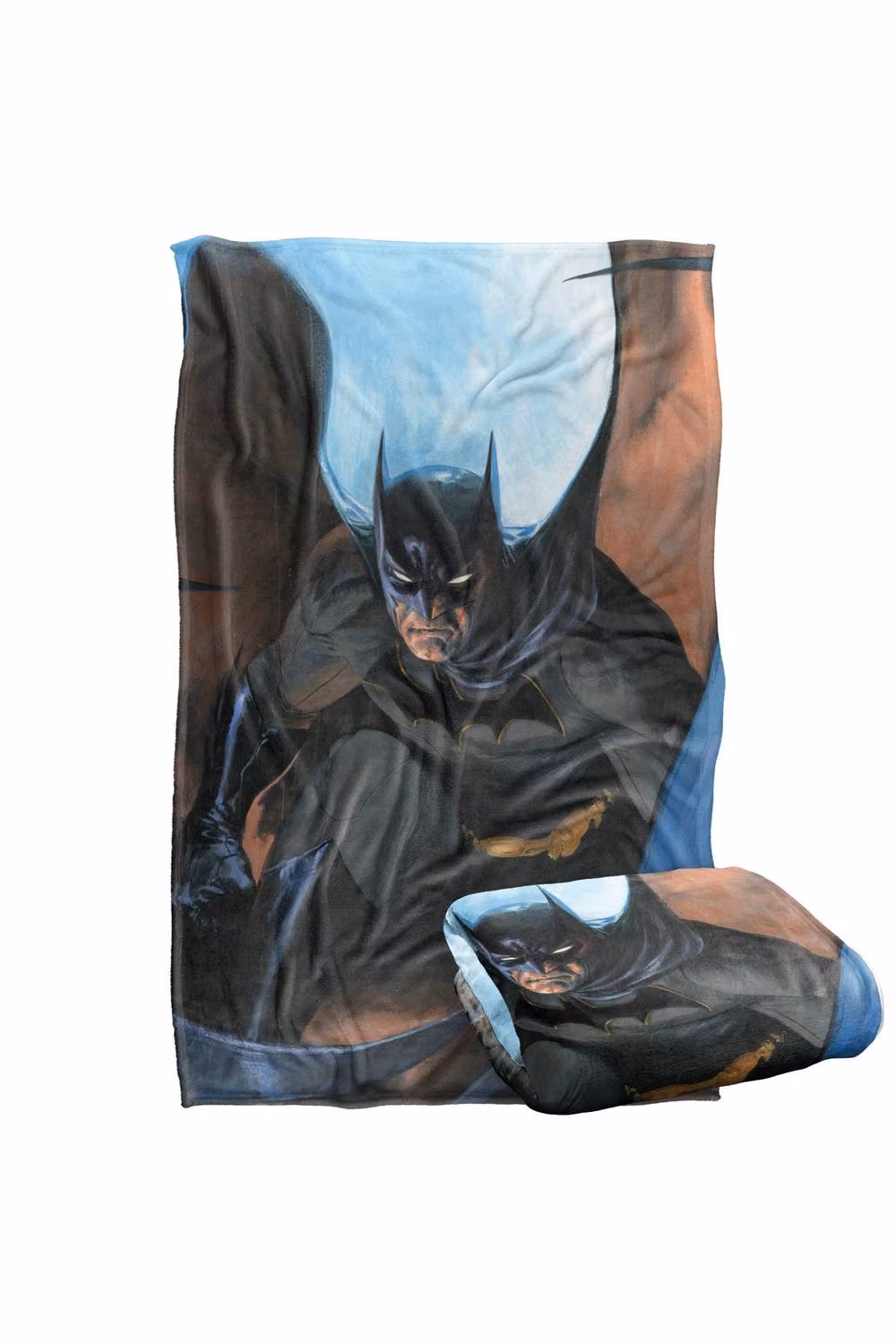 Warner Bros. Batman Blue Silky Touch Super Soft Fleece Throw Blanket W: 91 cm, L: 147 cm – 6