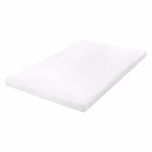 Lavio Memory Foam Mattress Topper with Cooling Gel and Bamboo Charcoal, White, 8cm Thick, W: 150 cm x D: 200 cm