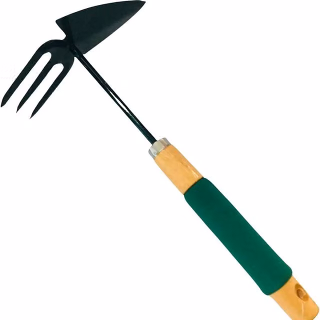 Garden Mile Manual Steel Weeding Tool in Black